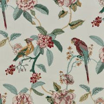 Birds Of Paradise Damson Fabric by the Metre